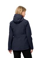 Jack wolfskin Moonrise 3 In 1 Jas Dames Night Blue S - thumbnail
