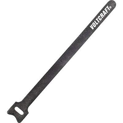 VOLTCRAFT Klett Kabelbinder 420mm Klittenband kabelbinder 420 mm (l x b) 420 mm x 12 mm Donkergrijs VOLTCRAFT Klett Kabelbinder 420mm Klittenband kabelbinder 420 mm (l x b) 420 mm x 12 mm Donkergrijs