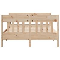 Bedframe zonder matras massief grenenhout 120x190 cm - thumbnail
