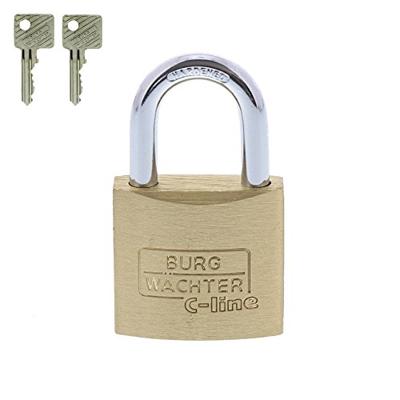 Burg Wächter 3041 Hangslot 25.00 mm Verschillend sluitend Messing Sleutelslot