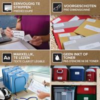 Etiket dymo labelwriter adressering 28x89 2st wit | 6 stuks - thumbnail