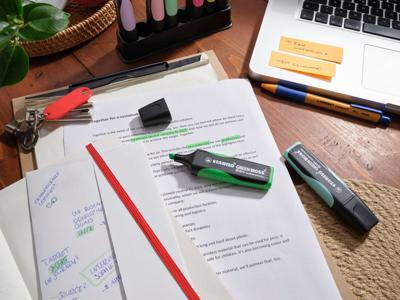STABILO GREENBOSS markeerstift, groen