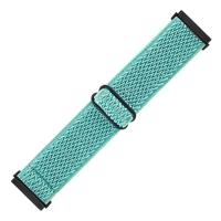 Fitbit Versa 3/4 & Sense 1/2 Nylon loop bandje - Mintgroen - thumbnail