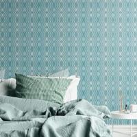 AS Creation Retro Chic - Blauw - Retro - 395342 - thumbnail