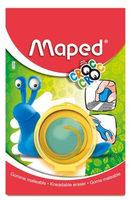 Kneedgum maped croc croc blister 1 stuk blauw Kneedgum maped croc croc blister 1 stuk blauw
