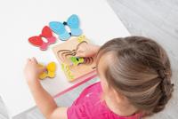 Beleduc houten lagenpuzzel vlinder - thumbnail