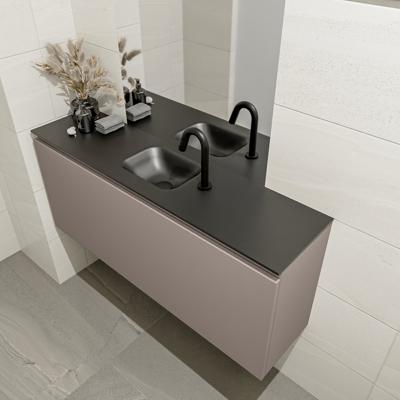 MONDIAZ OLAN 120cm toiletmeubel smoke. LEX wastafel urban midden 1 kraangat MONDIAZ OLAN 120cm toiletmeubel smoke. LEX wastafel urban midden 1 kraangat