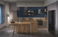 Haier WS171GA wijnkoeler Vrijstaand Zwart 171 fles(sen) Compressorwijnkoeler A - thumbnail