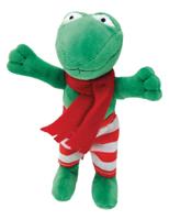 Kikker knuffel - 20 cm - thumbnail