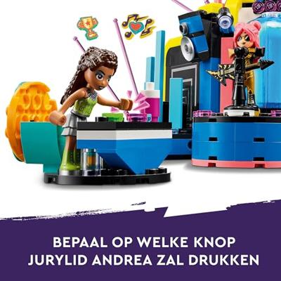 LEGO friends - heartlake city muzikale talentenjacht constructiespeelgoed (42616)