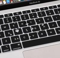 (EU) Keyboard bescherming - MacBook Air 13 inch (2020) - Zwart - thumbnail