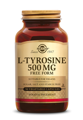 Solgar L-Tyrosine 500 mg Capsules