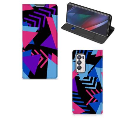 OPPO Find X3 Neo Stand Case Funky Triangle OPPO Find X3 Neo Stand Case Funky Triangle