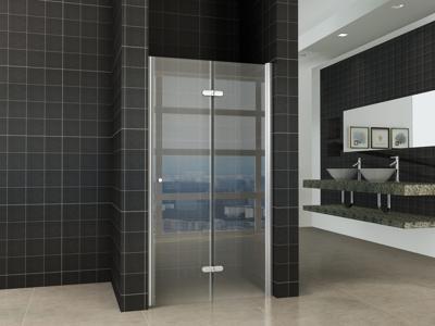 Wiesbaden vouwbare nisdeur 800x2020 rechts 8 mm NANO glas Wiesbaden vouwbare nisdeur 800x2020 rechts 8 mm NANO glas
