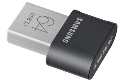 Samsung FIT Plus USB Stick 64GB USB-sticks Zwart - thumbnail