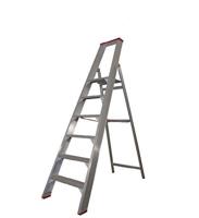 Little jumbo 4741000106 | SuperPRO Trap | Enkel | Aluminium | 6 treden | max. werkhoogte 3.45 m. - 4741000106 - thumbnail