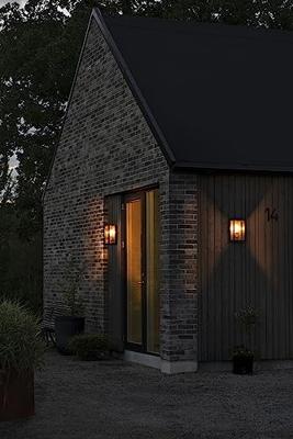 KonstSmide BuitenlampCarpi zwart met goud - 7347-758 - thumbnail