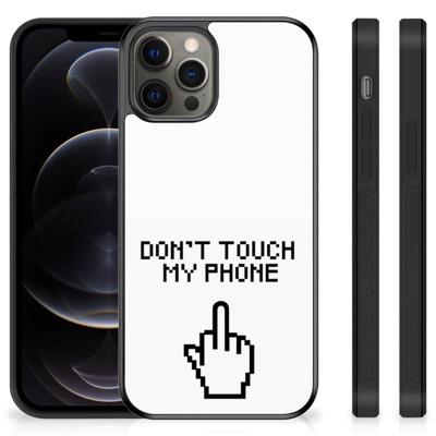 iPhone 12 Pro Max | TPU Hoesje | Finger Don&apos;t Touch My Phone