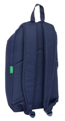 Casual Rugtas Benetton Flag Marineblauw 22 x 39 x 10 cm