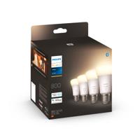 Philips Hue LED-lamp (4 stuks) 871951431914100 Energielabel: F (A - G) Hue White Viererpack 4x800lm 60W E27 36 W Warmwit - thumbnail