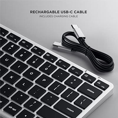 Satechi Slim X1 wireless toetsenbord - Silver Satechi Slim X1 wireless toetsenbord - Silver