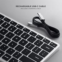 Satechi Slim X1 wireless toetsenbord - Silver - thumbnail