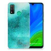 Smartphone hoesje Huawei P Smart 2020 Painting Blue - thumbnail