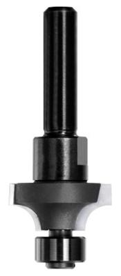 JSO-TR afrondprofielfrees - R=6.35mm met lager - D=24.6mm - S=8mm - HW