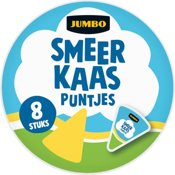 Jumbo Smeerkaas Puntjes 8 Stuks