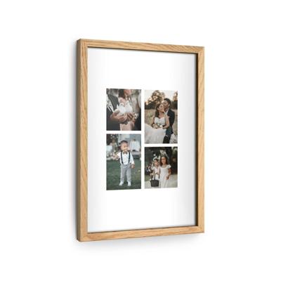 Houten lijst met gepersonaliseerde fotoafdruk - 20x30