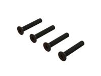 Arrma - Flat Head Hex Machine Screw M4x24mm (4) (ARA722424) - thumbnail