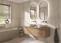 Ben Sierra ronde waskom Ø40,5x14cm keramiek glanzend wit - thumbnail