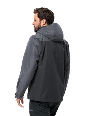 Jack wolfskin Taubenberg 3 in 1 jas Heren Phantom M