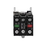 Schneider Electric XB4BW31B5 Harmony XB4BW31B5 Druktoets Bedieningsknop vlak 1 knop Wit Druk-ontgrendeling 1 stuk(s) - thumbnail