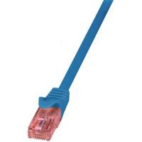 LogiLink CQ3062S RJ45 Netwerkkabel, patchkabel CAT 6A S/FTP 3.00 m Grijs Vlambestendig, Snagless 1 stuk(s) - thumbnail