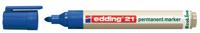 Edding permanent marker Ecoline e-21 blauw - thumbnail