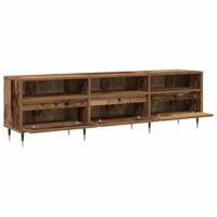 TV-kast Oud hout 150 x 30 x 44.5 cm Bewerkt hout - thumbnail