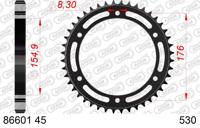 AFAM Chain wheel 530 45z steel silver - thumbnail