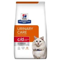 HILL'S PRESCRIPTION DIET Feline c/d Urinary Care Multicare Stress Droog kattenvoer Kip 3 kg - thumbnail