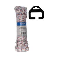 Gevlochten streng EDM 87845 Tricolor Nylon 10 m - thumbnail