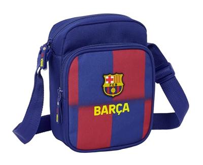Schoudertas F.C. Barcelona Blauw Kastanjebruin 16 x 22 x 6 cm