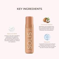 Cocosolis Cosmetics - Cocosolis Solis Self-Tanning Foam Medium 200 ml - thumbnail