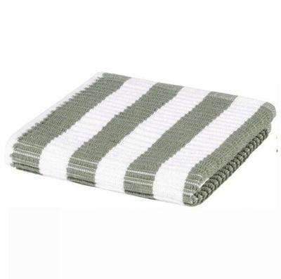 Jorzolino Vaatdoek Wit Grijsgroen 32x32