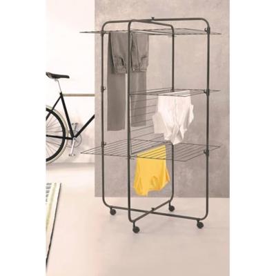 Tomado-Metaltex dijon onyx droogtoren 33 m drooglengte zwart