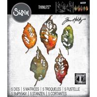 Sizzix • die set 5pcs leaf fragments by tim holtz - thumbnail