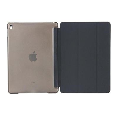 Pure kleur samenvoegen horizontale Flip lederen case voor iPad Pro 10 5 inch/iPad Air (2019) met houder (zwart)