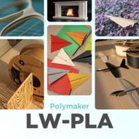 Polymaker PA08004 6938936710301 Filament LW-PLA Mat, Lage dichtheid 1.75 mm 800 g Hout PolyLite™ 1 stuk(s) - thumbnail