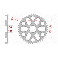 AFAM Chain wheel 428 45z steel silver - thumbnail