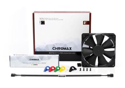 Noctua NF-F12 PWM Chromax.Black.Swap case fan