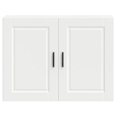 Keukenwandkast Porto bewerkt hout wit